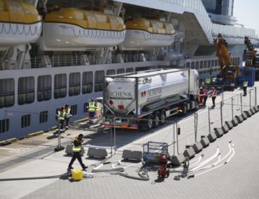 Positive Bilanz für emissionsarmen LNG Betrieb von AIDA Prima