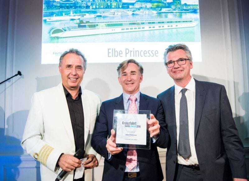Schaufelradschiff Elbe Princesse ist bestes Flusskreuzfahrtschiff des Jahres