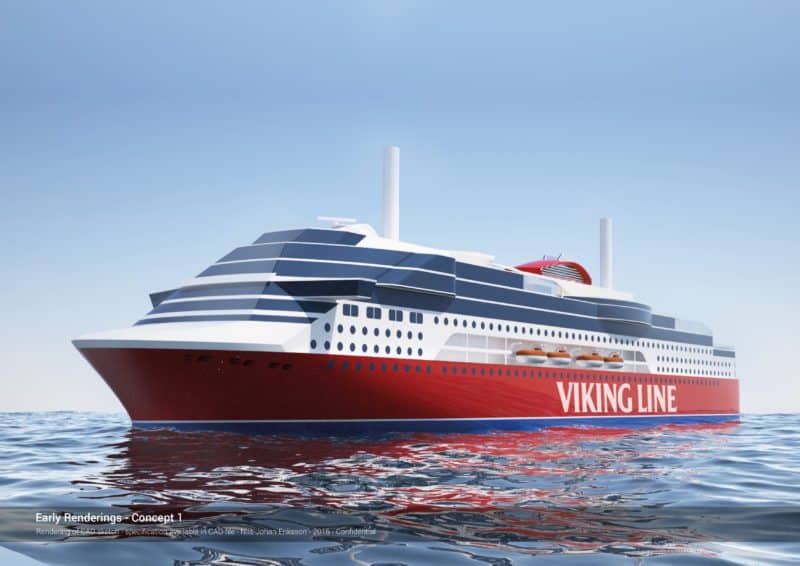 Viking Line plant Bau von neuer Ostsee-Fähre und Investitionen von 190 Mio. Euro