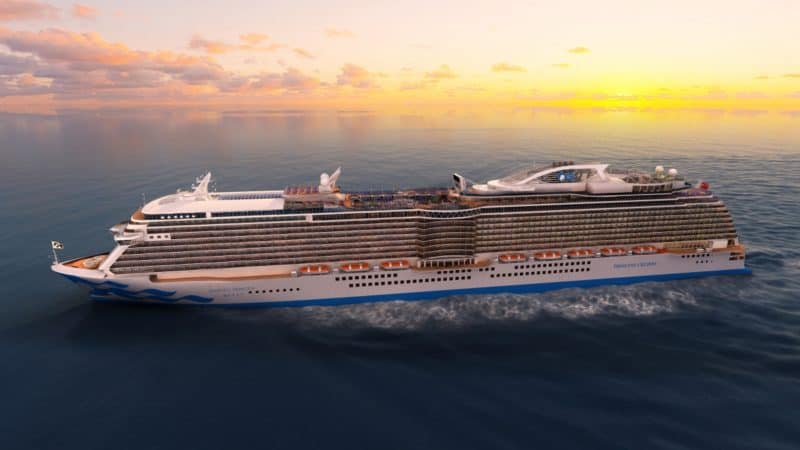 Majestic Princess debütiert am 4. April 2017 im Mittelmeer