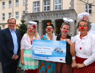 AIDA Cruises unterstützt Klinikclowns mit Spende