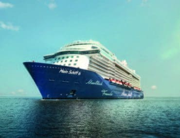Die fünf TUI Cruises Schiffe waren 2016 zu 100 % ausgelastet