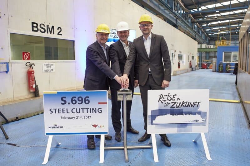 AIDA Cruises bricht ein neues Zeitalter der Kreuzschifffahrt an