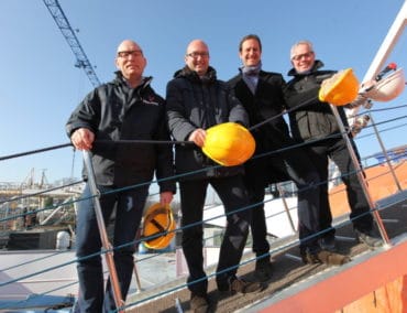 Die neue Mittelthurgau Schiffs-Perle ist in Holland am entstehen