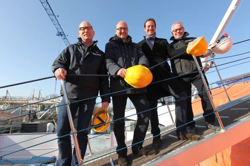 Die neue Mittelthurgau Schiffs-Perle ist in Holland am entstehen