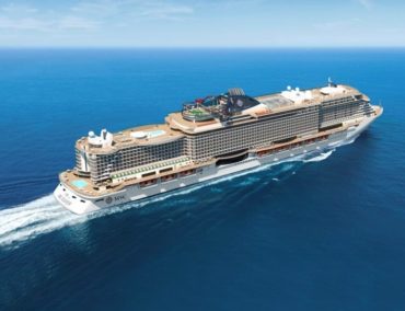 Münzzeremonie von MSC Seaview – Jungfernfahrt im Sommer 2018