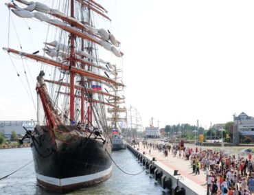 Sedov als 100. Schiff zur 27. Hanse Sail angemeldet