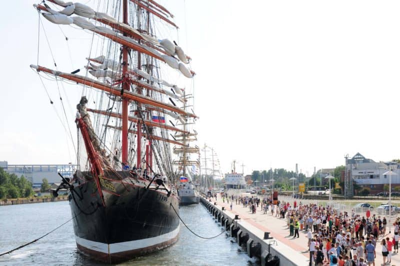 Sedov als 100. Schiff zur 27. Hanse Sail angemeldet