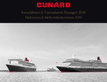 Alle drei Queens in Deutschland und Ausbau der Cunard-Weltentdeckerreisen