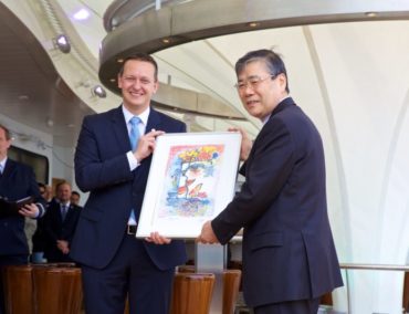 AIDA Cruises übernimmt ihr jüngstes Flottenmitglied AIDA Perla