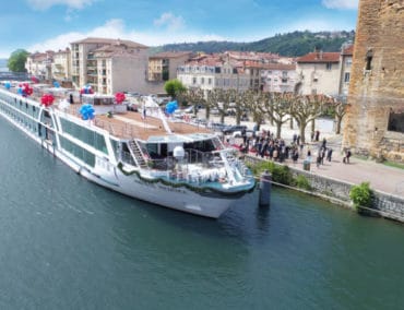 Amadeus Provence – 14. Schiff von Lüftner Cruises in in Sainte-Colombe getauft
