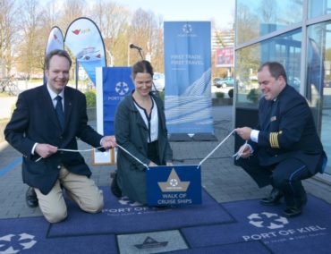 AIDA Cara eröffnet die Kieler Kreuzfahrtsaison 2017