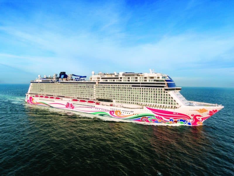 Norwegian Joy bietet Chinesen ein „First Class at Sea”-Erlebnis