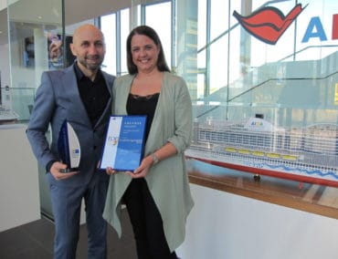 AIDA als Top-Ausbildungsbetrieb im Bereich Dialogmarketing ausgezeichnet