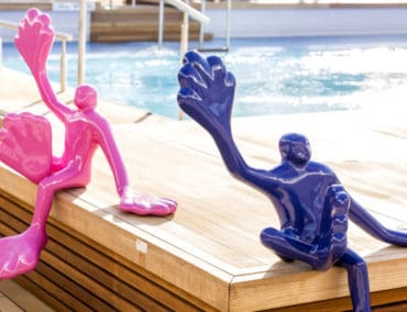Denkmal für Udo Lindenberg auf der Mein Schiff 6