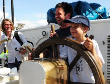 Sail Training auf der Pelican of London anlässlich der Hanse Sail