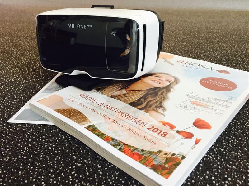 A-Rosa Flussschiff überrascht Platinpartner mit Virtual Reality Brille