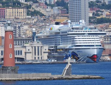 AIDA Perla ist in Neapel eingetroffen