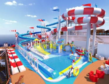 Grinch lädt zu Wasserspielen auf die neue Carnival Horizon