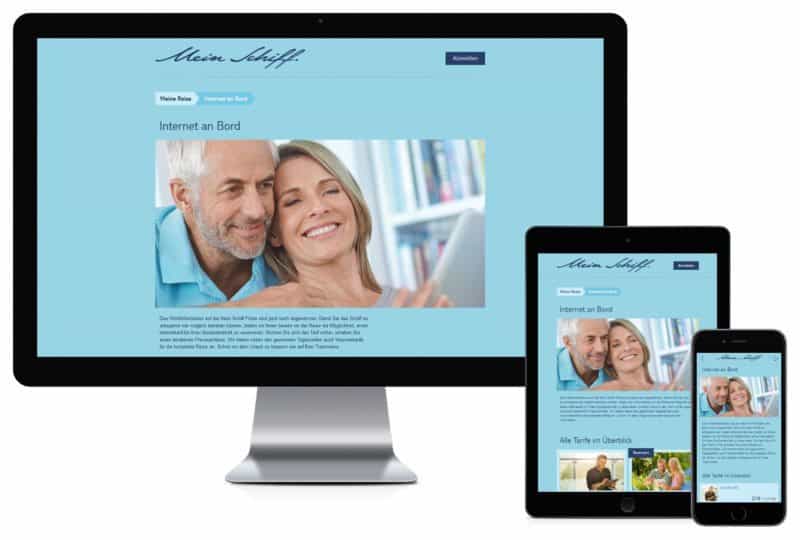 TUI Cruises erweitert Internet-Angebot und führt Social Media Tarif ein