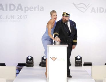 Grandiose Taufe der AIDA Perla in Palma de Mallorca
