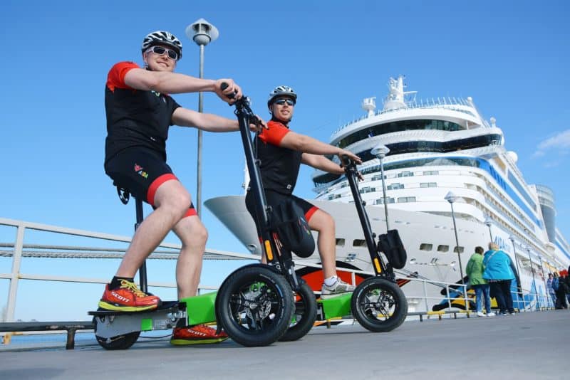 Mit 20 km/h zu den Highlights von Helsinki, Stockholm und Tallinn