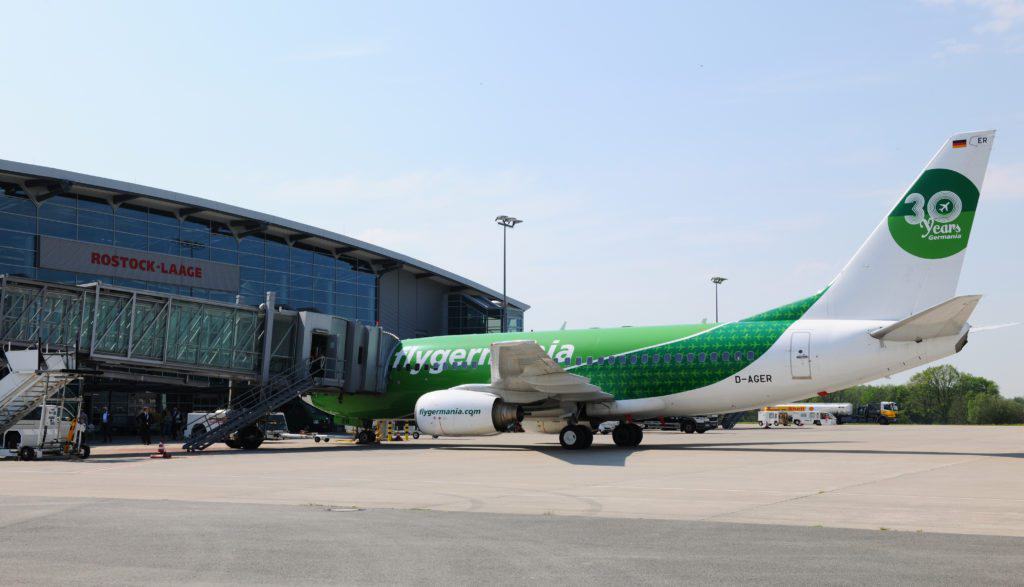 2018 war erneut ein gutes Jahr für den Flughafen RostockLaage (Foto