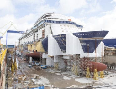 Die neue Nummer 1 von TUI Cruises wird am 11. Mai 2018 in Hamburg getauft