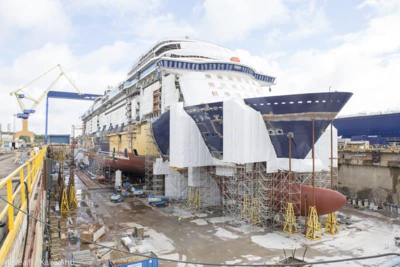 Die neue Nummer 1 von TUI Cruises wird am 11. Mai 2018 in Hamburg getauft
