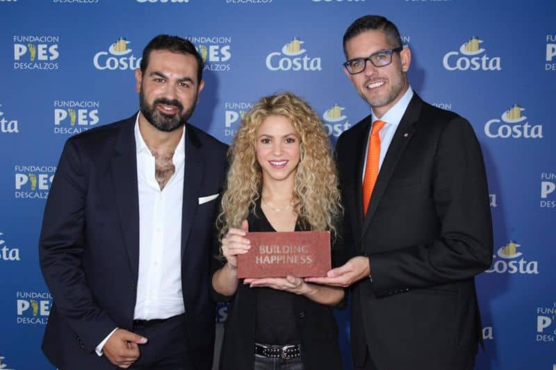 Shakira und Costa Crociere bauen in Kolumbien eine Schule für 1’300 Kinder