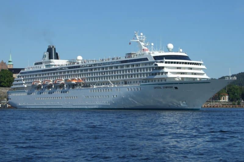 Umbau der Crystal Symphony auf der Llyod Werft