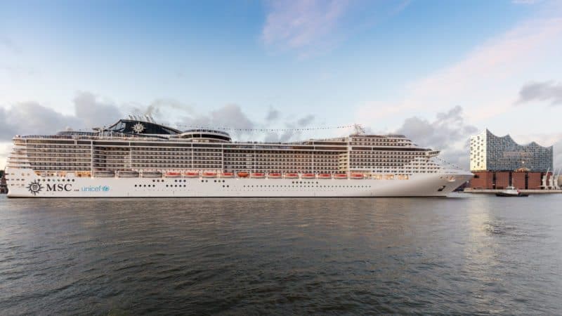 MSC Meraviglia als “Schiff des Jahres 2018” ausgezeichnet
