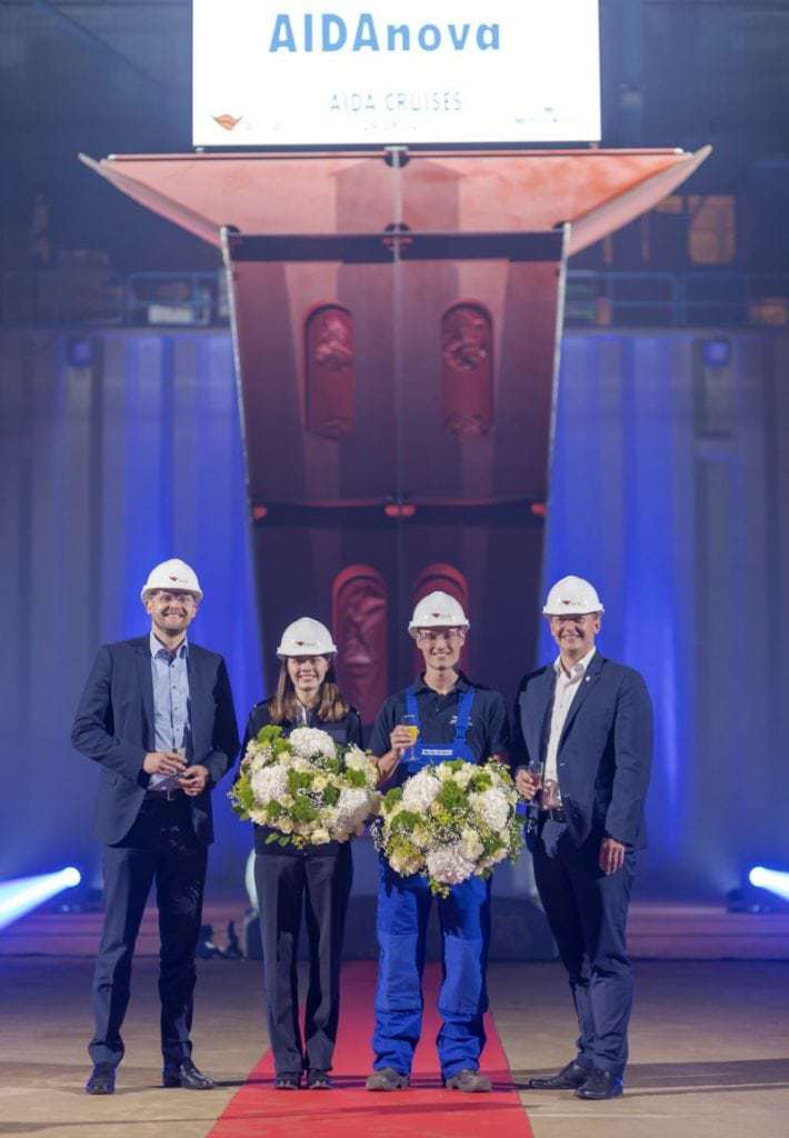 AIDA Nova setzt konsequent Erdgas als umweltfreundlichen und emissionsreduzierenden Treibstoff ein