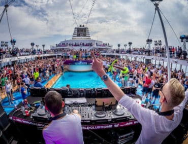 Voll cool: Timmy Trumpet, Nervo, Bebetta, Klangkarussel, King Arthur auf dem Schiff