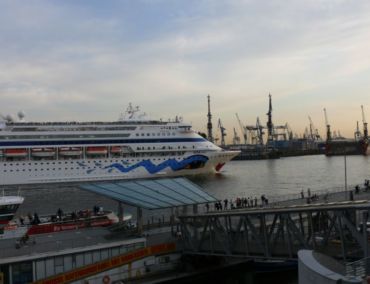 AIDA Cara startet heute in Hamburg zu ihrer ersten Weltreise