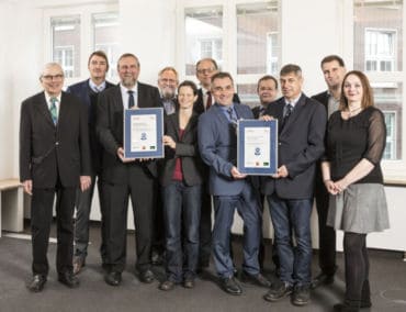„Frisia III“ und „Schleswig-Holstein“ mit Umweltsiegel „Blauer Engel“ ausgezeichnet