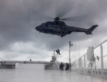 Scandlines weiht Hubschrauberplattform auf dem Fährschiff „Berlin“ ein