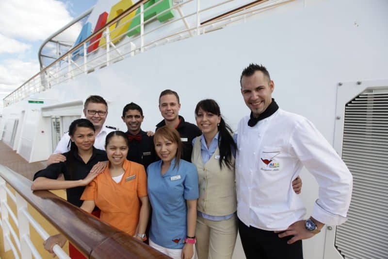 AIDA Cruises ist beliebtester Arbeitgeber unter den Young Professionals