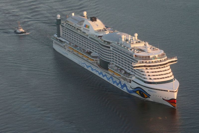 AIDA Prima empfängt die Schweizer Reisebranche zur SRV-Generalversammlung 2018