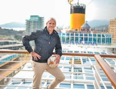 Fussballlegende Michael Konsel spielt für Costa Kreuzfahrten Österreich