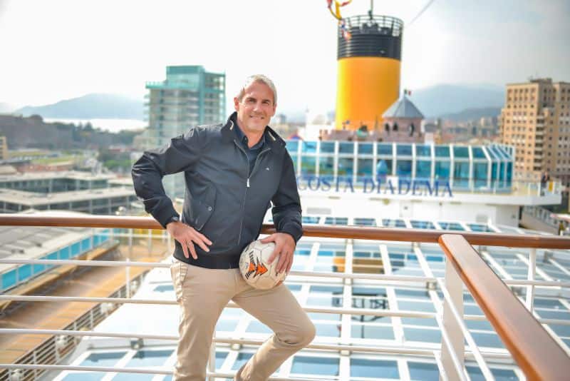 Fussballlegende Michael Konsel spielt für Costa Kreuzfahrten Österreich