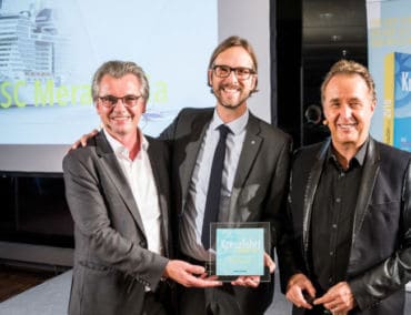 Kreuzfahrt Guide Award 2017 für bestes Bord-Entertainment an MSC Meraviglia