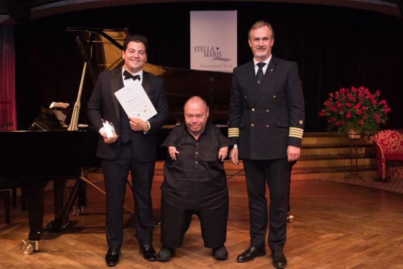 Stella Maris an Bord der Europa: Tenor Galeano Salas gewinnt Publikumspreis