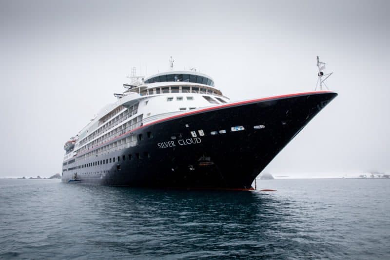 Die erste Antarktis Expedition der Silver Cloud
