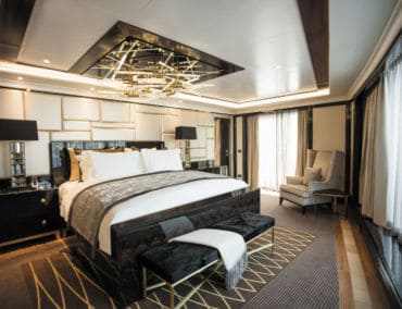 Ultimativer Luxus auf See in der Regent-Suite auf 280 Quadratmetern