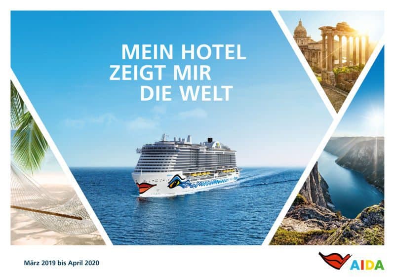 Mit AIDA von Grönland bis Griechenland und von der Karibik bis zu den Kanaren