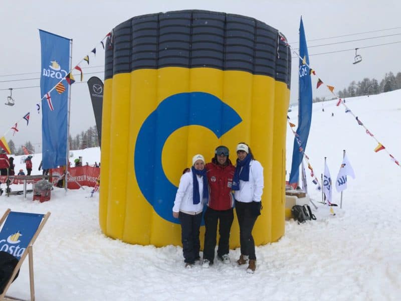 Ski Ahoi mit Costa Kreuzfahrten auf der Hannigalp in Grächen