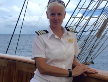 Kathryn Whittaker wird erste Kapitänin auf der Sea Cloud II
