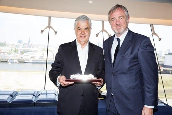 Taufe der MSC Grandiosa am 2. November 2019 in Hamburg