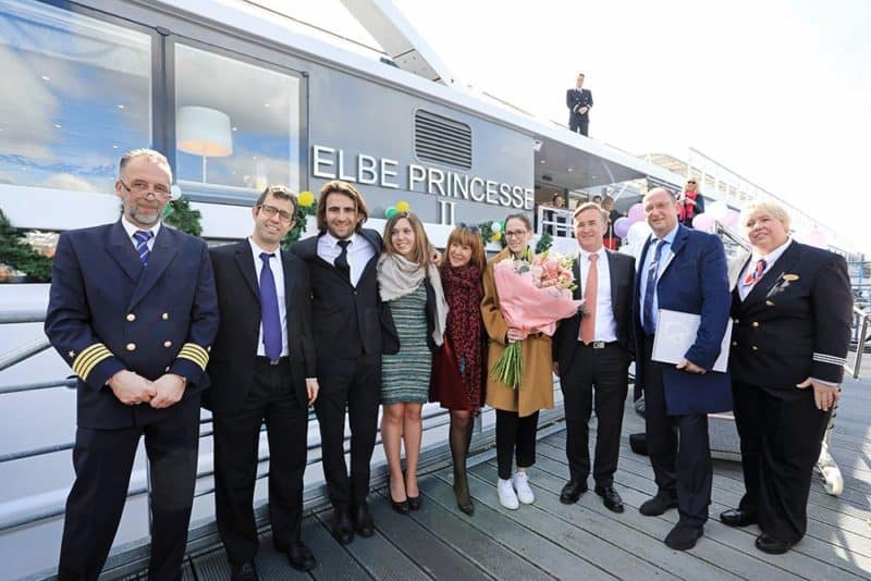 Die Elbe Princesse II ist zu Kreuzfahrten zwischen Berlin und Prag gestartet